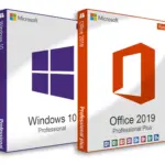 Pachet licente Microsoft Windows 10 Professional + Microsoft Office 2019 Professional Plus