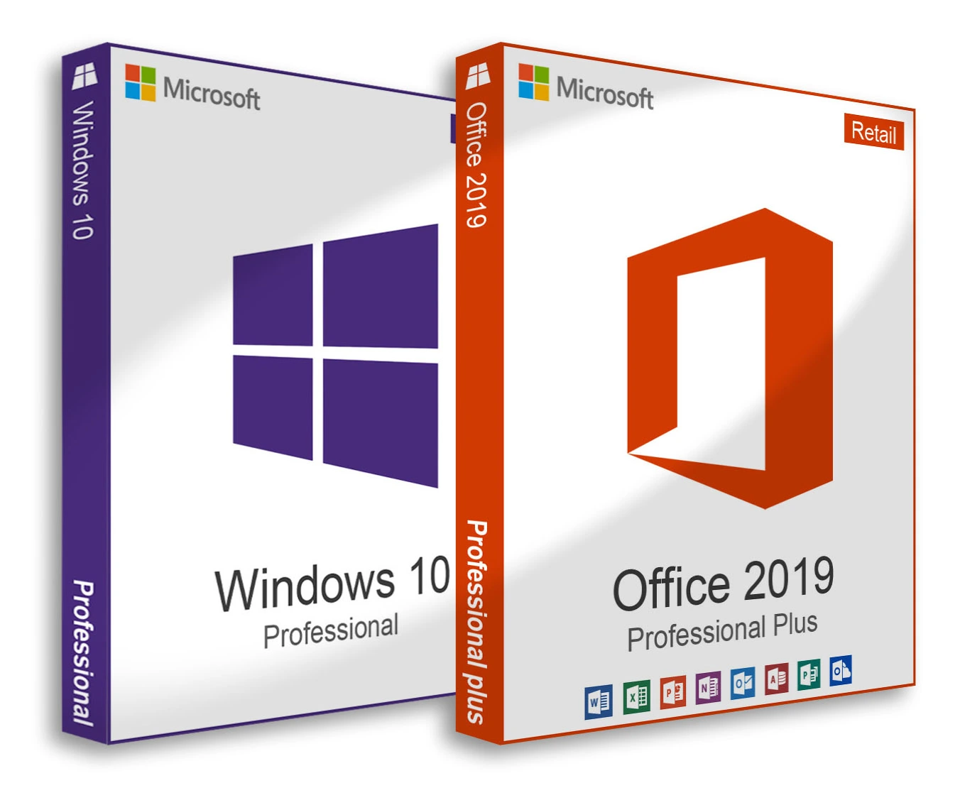 Pachet licente Microsoft Windows 10 Professional + Microsoft Office 2019 Professional Plus Pachet licente Microsoft Windows 10 Professional + Microsoft Office 2019 Professional Plus