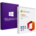 Pachet licente Microsoft Windows 10 Professional + Microsoft Office 2021 Professional Plus