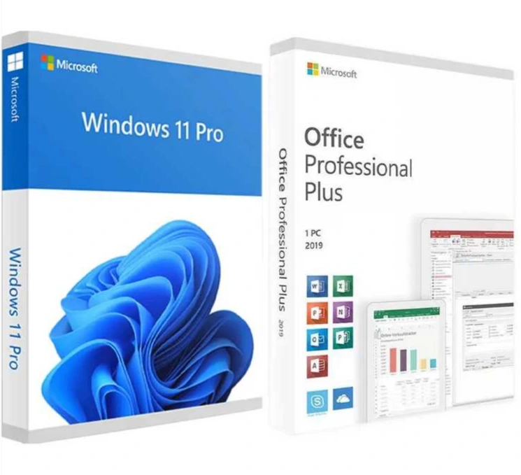 Pachet licente Microsoft Windows 11 Professional + Microsoft Office 2019 Professional Plus Pachet licente Microsoft Windows 11 Professional + Microsoft Office 2019 Professional Plus