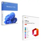 Pachet licente Microsoft Windows 11 Professional + Microsoft Office 2024 Professional Plus